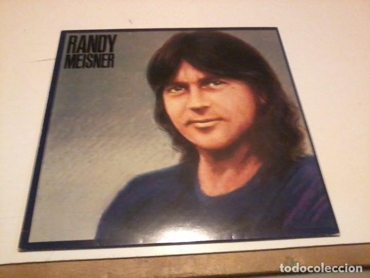 Discos de vinilo: Randy Meisner NL.1982 encarte letras - Foto 1