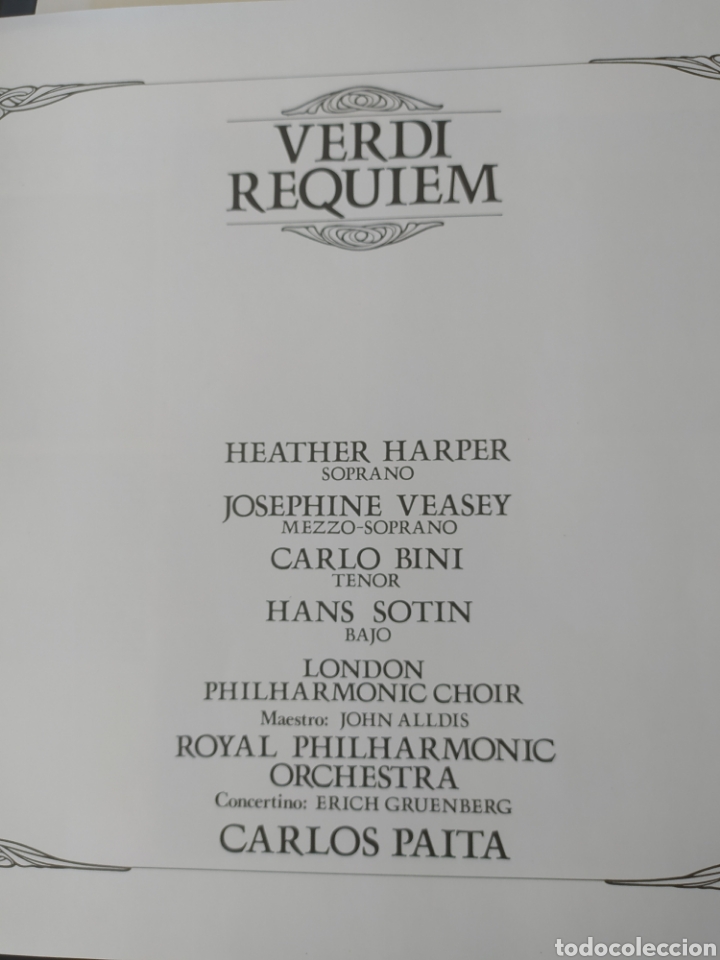 Discos de vinilo: Box 2LP Requiem de Verdi - Foto 4