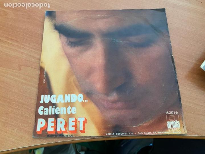 Discos de vinilo: PERET (CALIENTE) SINGLE 1975 (EPI24) - Foto 3
