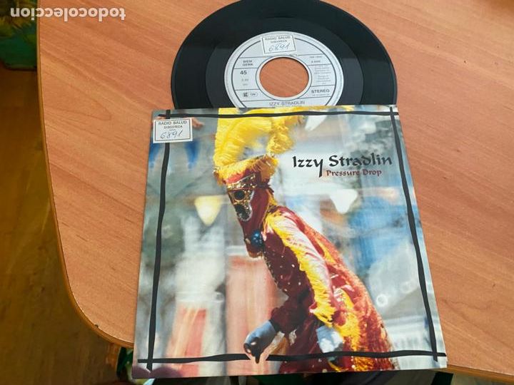 Discos de vinilo: IZZY STRADLIN (PRESSURE DROP) SINGLE 1992 (EPI24) - Foto 1