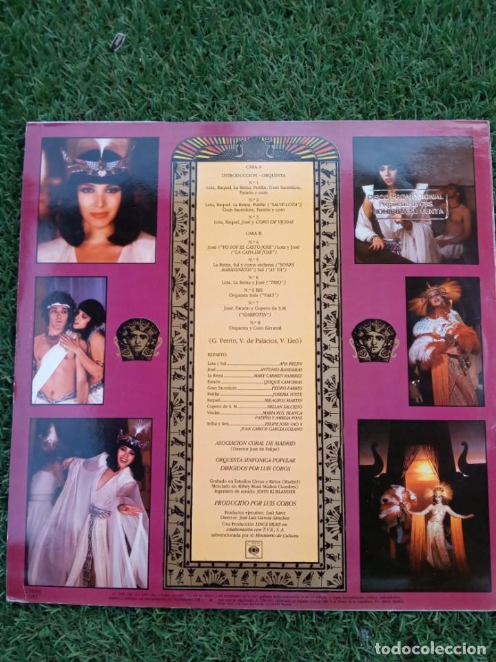 Discos de vinilo: Vinilo B.S.O. LA CORTE DE FARAON - Foto 2