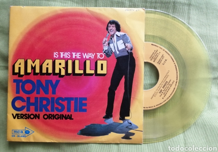 Discos de vinilo: TONY CHRISTIE Amarillo - Foto 2