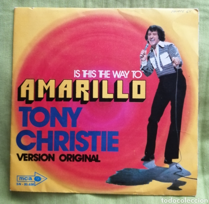 Discos de vinilo: TONY CHRISTIE Amarillo - Foto 1