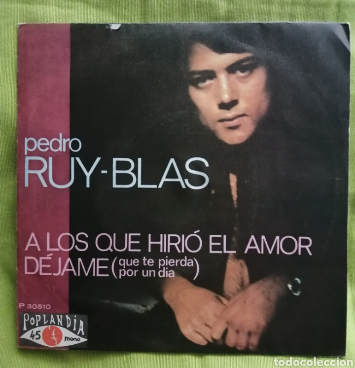 Discos de vinilo: PEDRO RUY BLAS A los que hiri&oacute; el amor - Foto 3