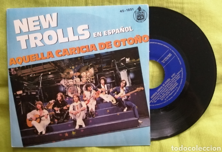 Discos de vinilo: NEW TROLLS Aquella caricia de oto&ntilde;o
