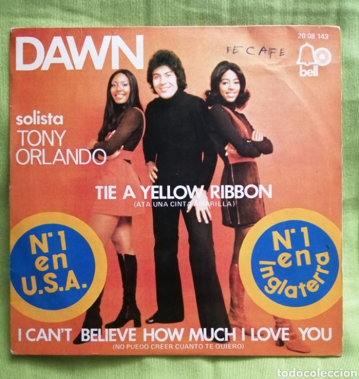 Discos de vinilo: DAWN. TONY ORLANDO - Foto 2