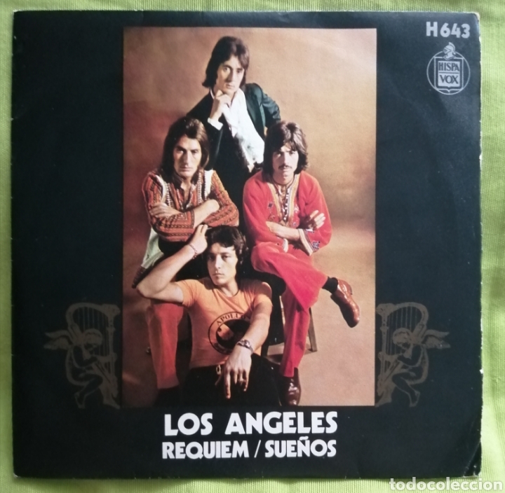 Discos de vinilo: LOS ANGELES Requien /sue&ntilde;os - Foto 3