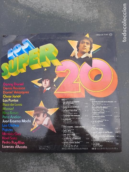 Discos de vinilo: Los Super 20 - 2LP - Foto 2