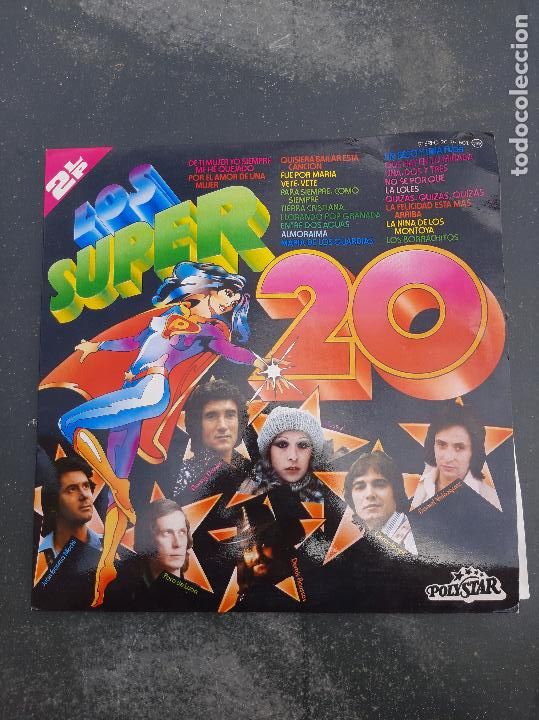 Discos de vinilo: Los Super 20 - 2LP - Foto 1