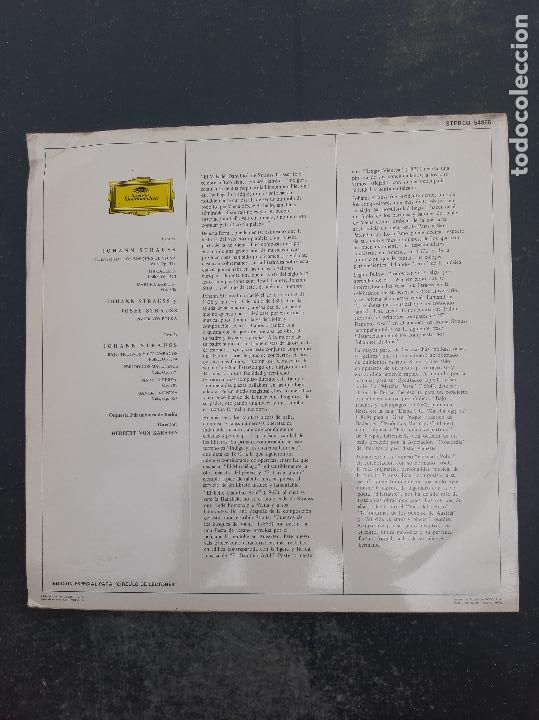 Discos de vinilo: Disco Johann Strauss y Josef Strauss - Foto 2