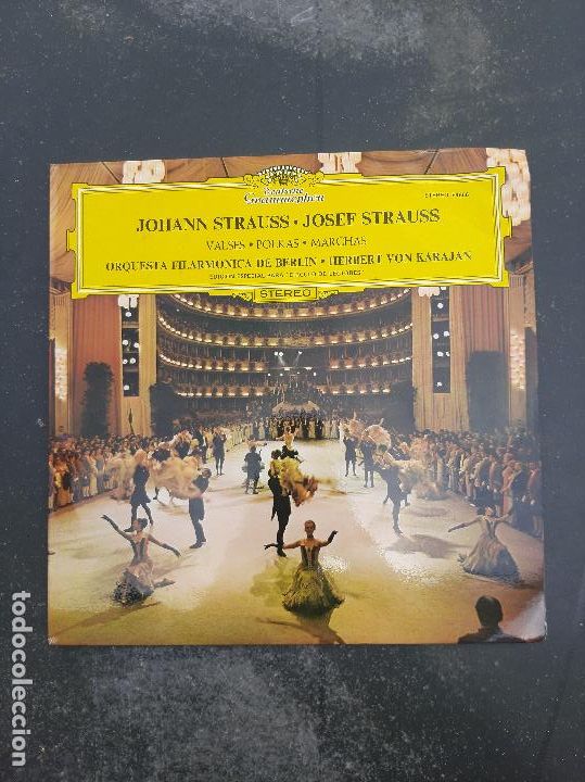 Discos de vinilo: Disco Johann Strauss y Josef Strauss - Foto 1