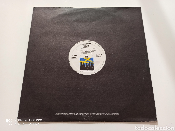 Discos de vinilo: Carol Bailey - Feel It (12&rdquo;, Etch) - Foto 2