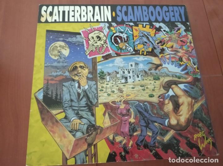 Discos de vinilo: - SCATTERBRAIN - SCAMBOOGERY - ELEKTRA GERMANY - Foto 1