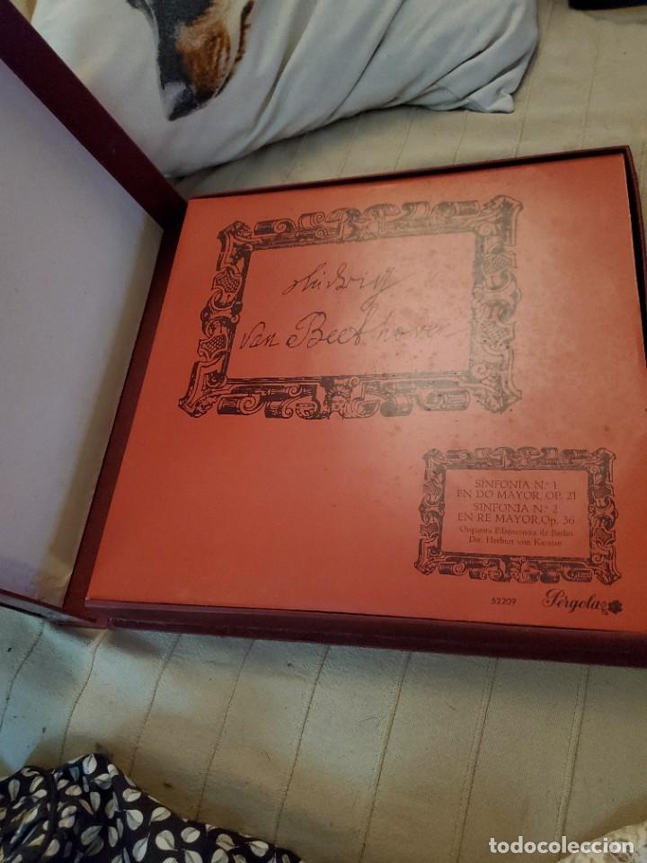 Discos de vinilo: Vinilos 9 sinfon&iacute;as Beethoven