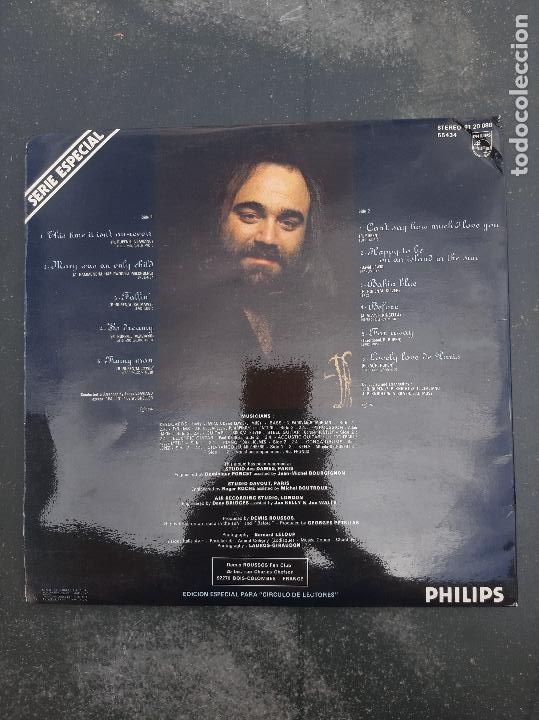 Discos de vinilo: Disco Happy to be Demis Roussos - Foto 2