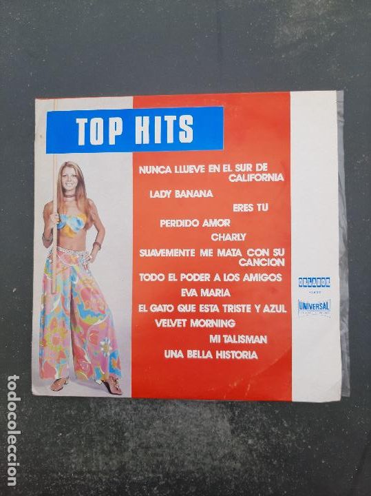Discos de vinilo: Disco Top Hits-Los doce m&aacute;s - Foto 1