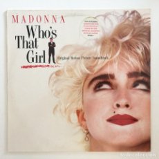 Discos de vinilo: MADONNA ‎– WHO'S THAT GIRL (ORIGINAL MOTION PICTURE SOUNDTRACK) GERMANY.1987 SIRE. Lote 277278623