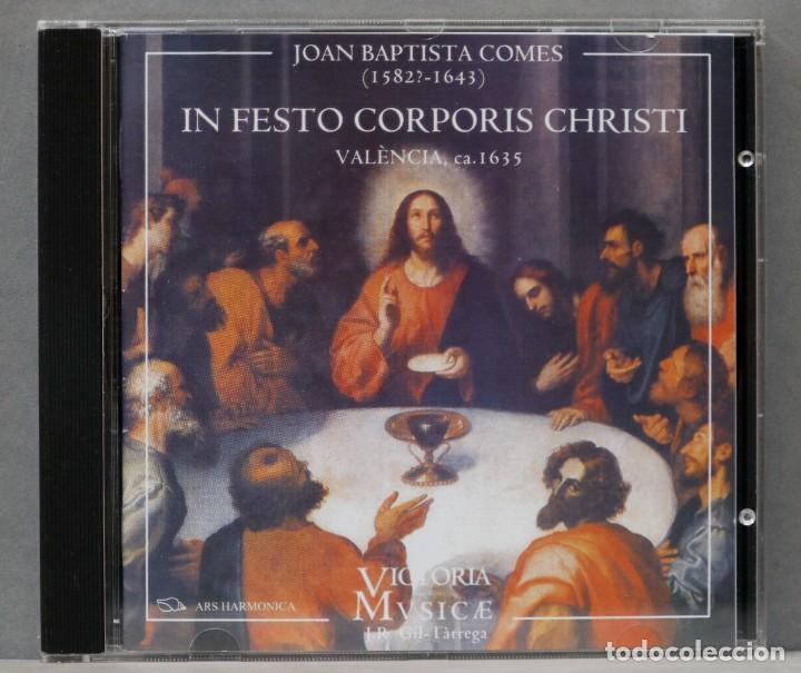 Disques de vinyle: CD. JOAN BAPTISTA COMES. IN FESTO CORPORIS CHRISTI