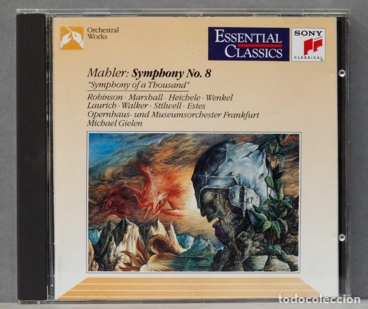 Discos de vinilo: CD. Symphony No. 8. MAHLER. GIELEN - Foto 1