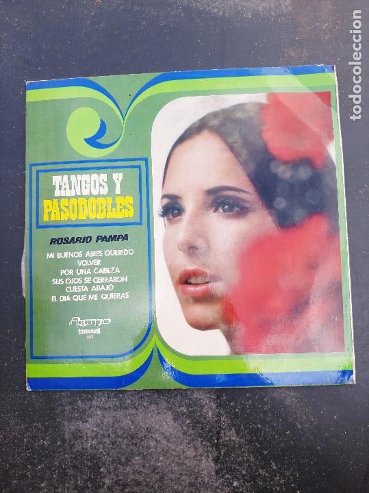 Discos de vinilo: Disco Pasodobles y Tangos de la Banda Taurina - Foto 2