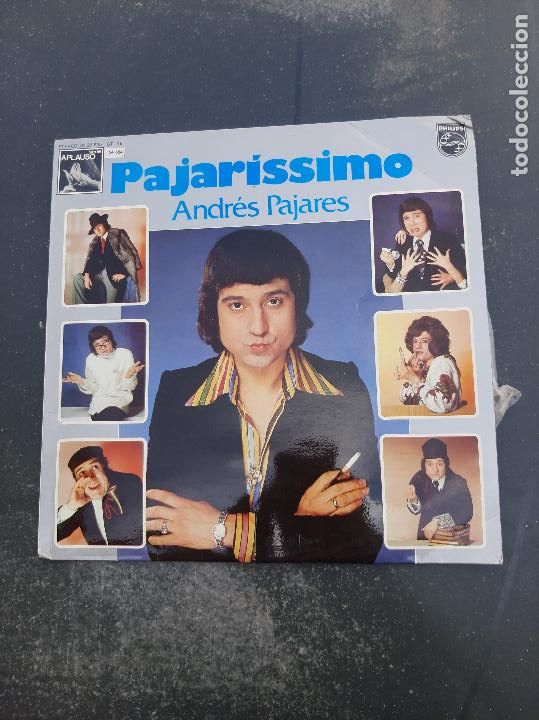 Discos de vinilo: Disco Pajar&iacute;ssimo de Andr&eacute;s Pajares - Foto 1