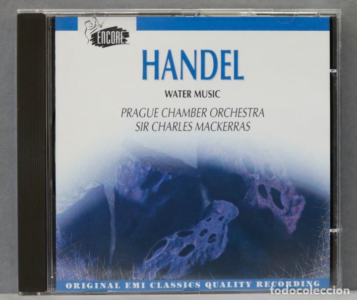 Discos de vinilo: CD. HANDEL. WATER MUSIC. MACKERRAS - Foto 1