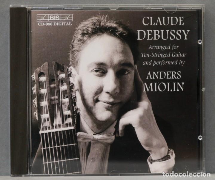 Discos de vinilo: CD. Arranged For Ten-Stringed Guitar. DEBUSSY. MIOLIN - Foto 1