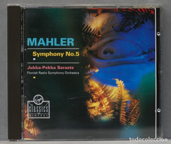Discos de vinilo: CD. MAHLER. SYMPHONY 5. SARASTE - Foto 1