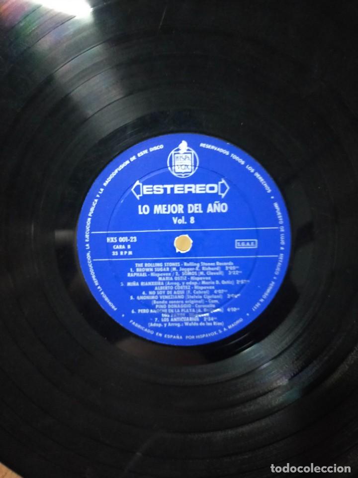 Discos de vinilo: LO MEJOR DEL A&Ntilde;O VOL. 8 1971 - Foto 3