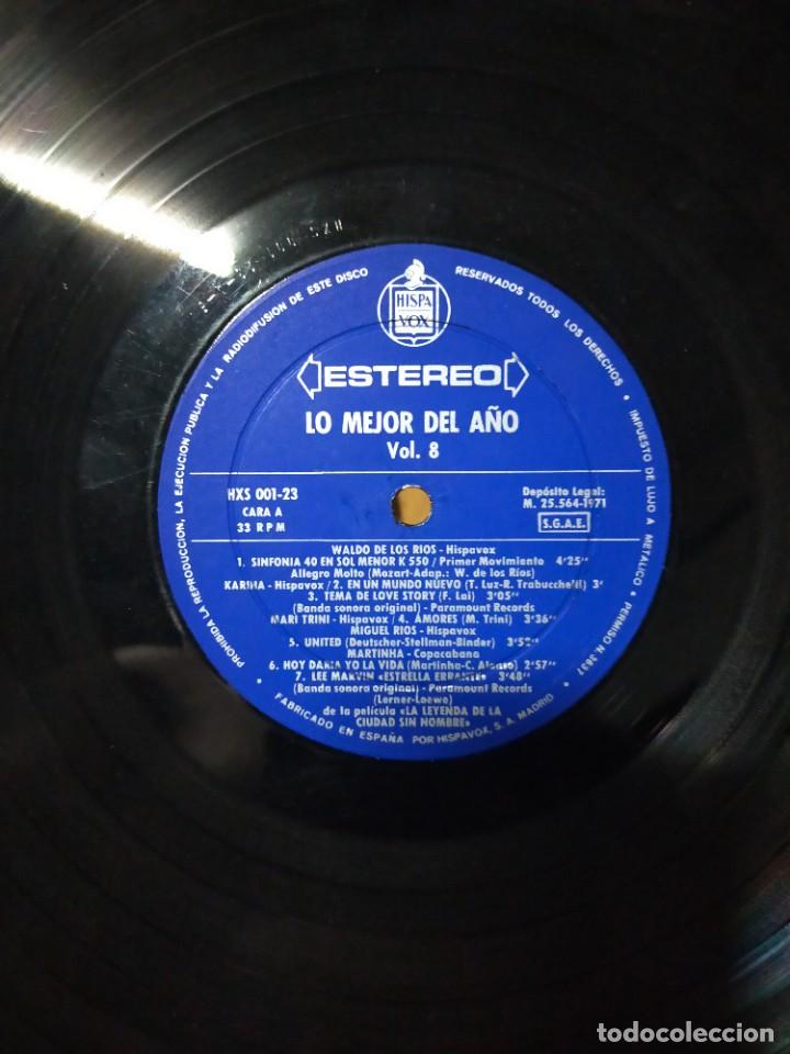 Discos de vinilo: LO MEJOR DEL A&Ntilde;O VOL. 8 1971 - Foto 4