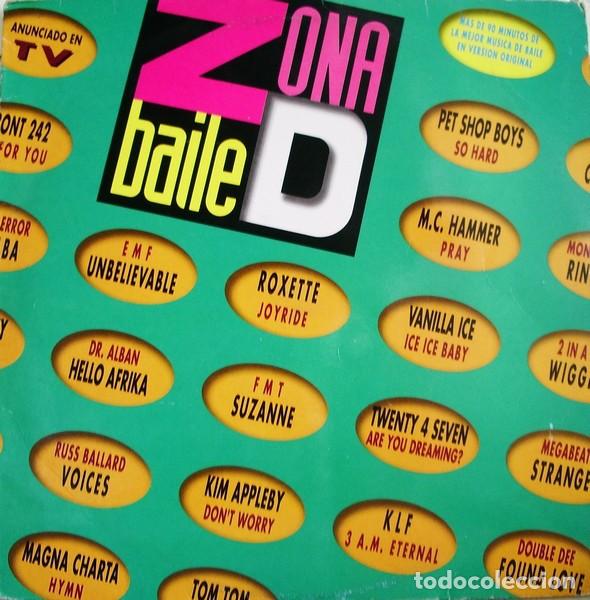 Discos de vinilo: ZONA DE BAILE * 2LP EMI SPAIN 1991 - Foto 1