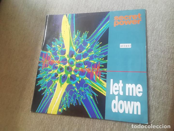 Discos de vinilo: Secret power-let me down. maxi - Foto 1