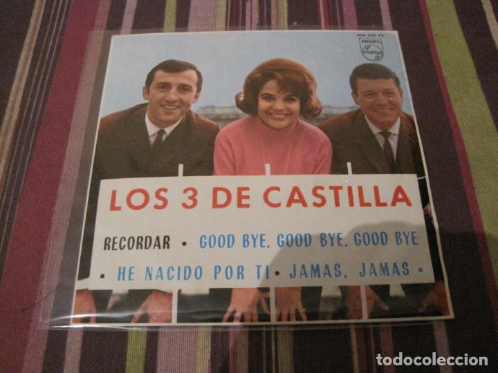 Discos de vinilo: EP LOS 3 DE CASTILLA RECORDAR PHILIPS 436342 - Foto 1