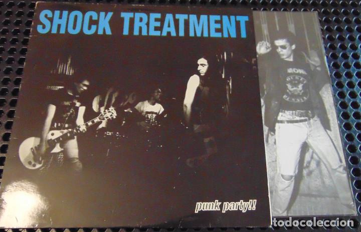 Discos de vinilo: SHOCK TREATMENT - PUNK PARTY - LP 1995 - Foto 2