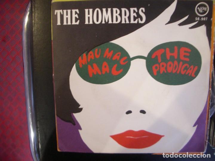 Discos de vinilo: THE HOMBRES- MAU MAU MAC- SINGLE. - Foto 1