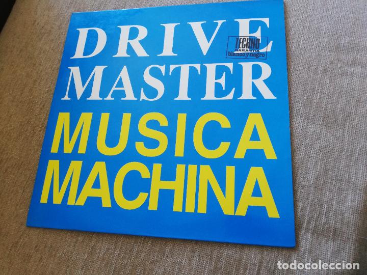 Discos de vinilo: Drivemaster-musica machina. maxi - Foto 1
