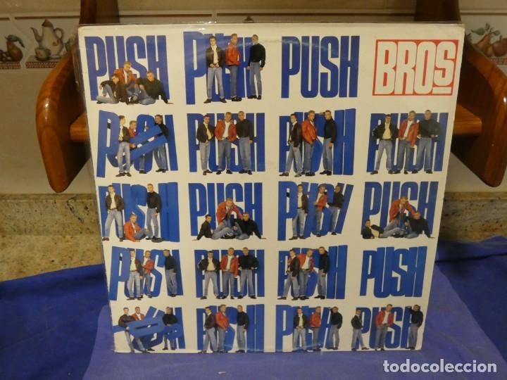 Discos de vinilo: LP BROS HOMONIMO PUSH BUEN ESTADO GENERAL - Foto 1
