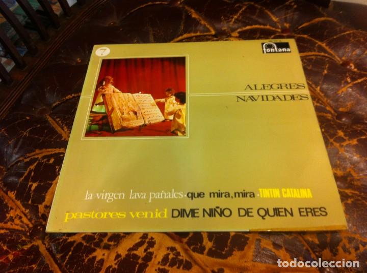 Discos de vinilo: LP. ALEGRES NAVIDADES. VOL. VII. 1967 - Foto 1