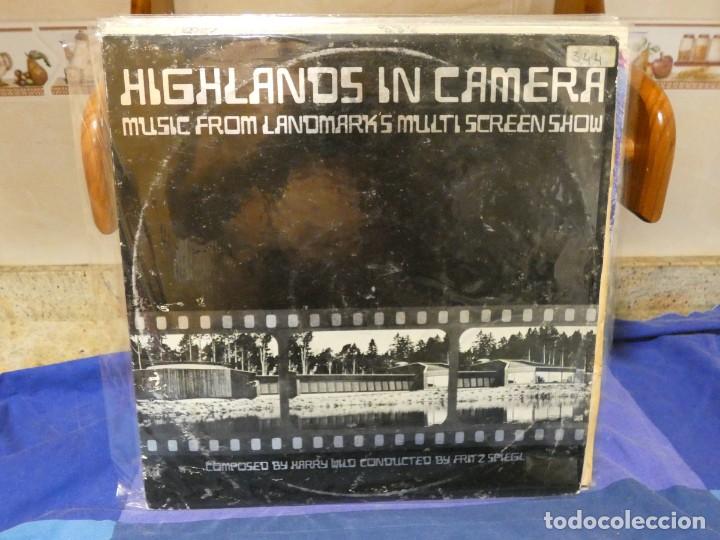Disques de vinyle: Harry Wild, Fritz Spiegl &ndash; Highlands In Camera - Music From Landmark's Multi Screen Show