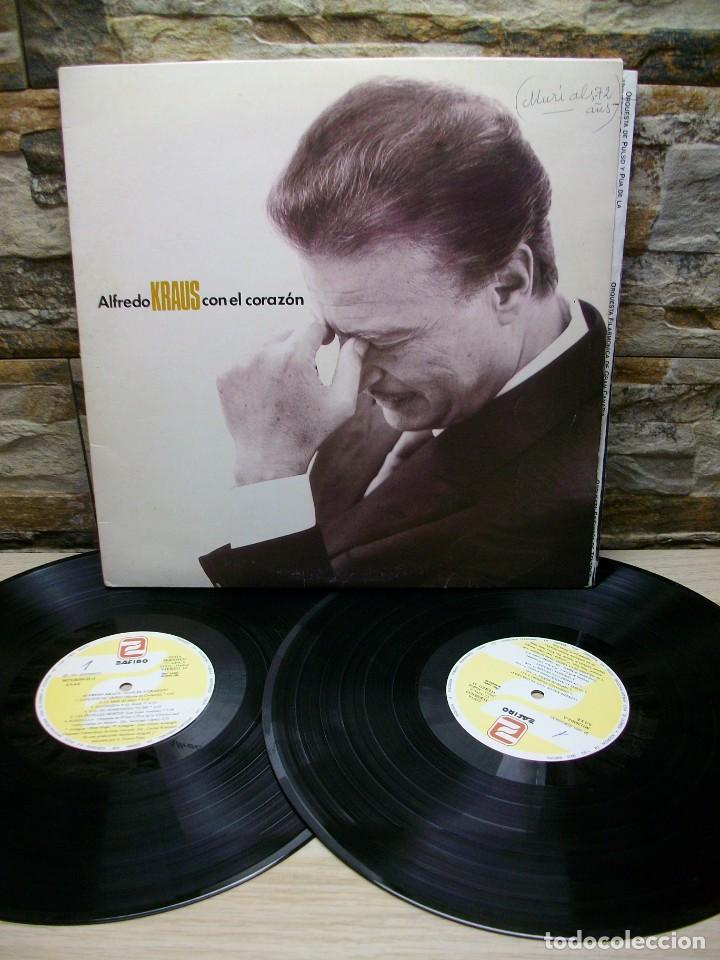 Discos de vinilo: Alfredo Kraus &ndash; Con El Coraz&oacute;n 2 x Vinilo, LP - Foto 1