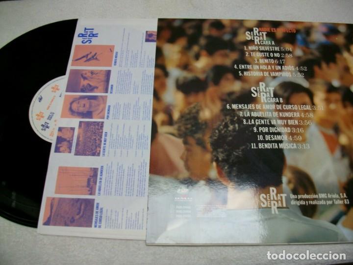 Discos de vinilo: SERRAT NADIE EXISTE VINYL LP - Foto 2