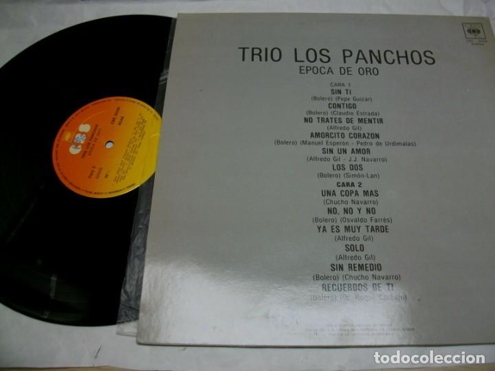 Discos de vinilo: Trio Los PANCHOS &lrm;&ndash; &Eacute;poca De Oro DISCO LP - Foto 2