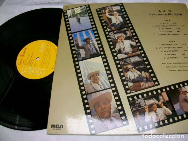 Discos de vinilo: Pepe Da-Rosa &lrm;&ndash; A J.R. VINILO LP - Foto 2