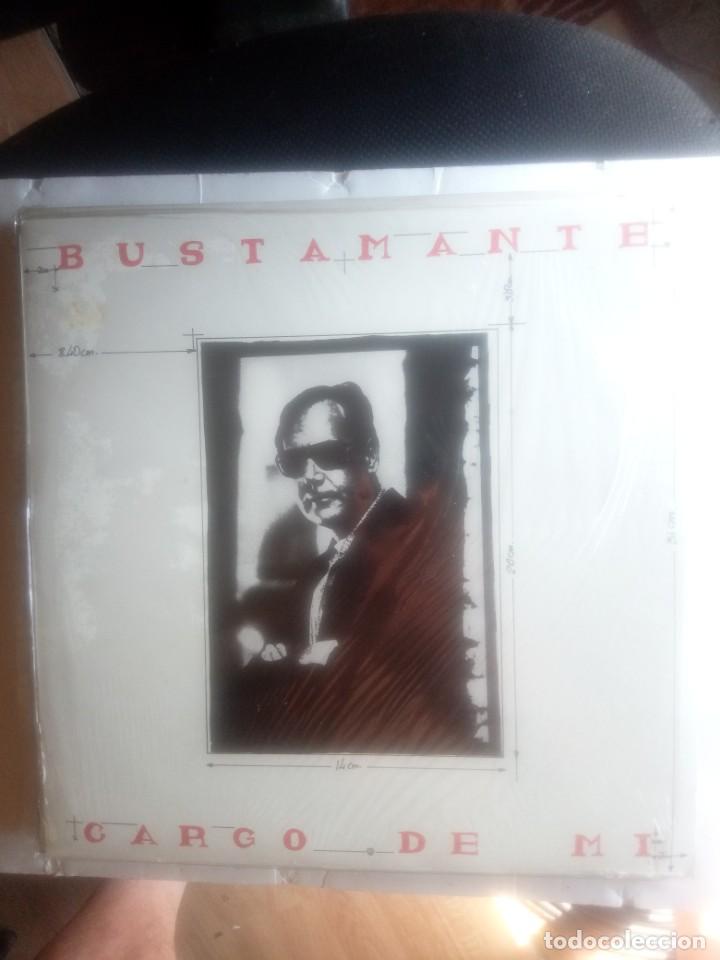 Discos de vinilo: BUSTAMANTE - CARGO DE MI 1986 LP - Foto 1
