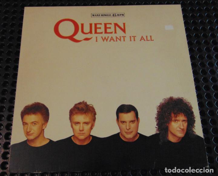 Discos de vinilo: Queen&lrm;&ndash; I Want It All -MAXISINGLE 1989 - Foto 1