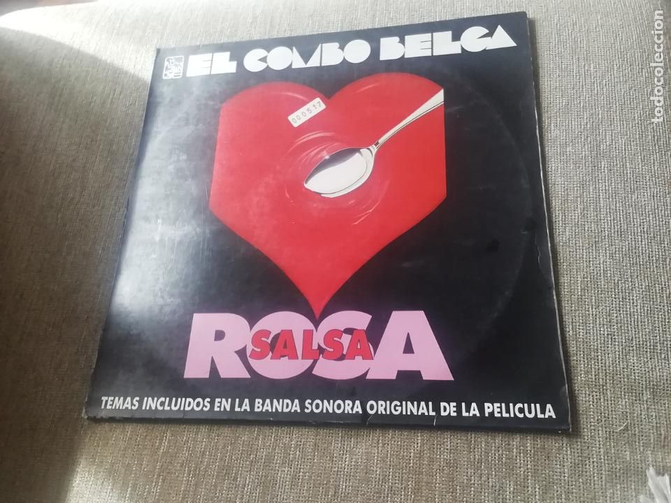 Discos de vinilo: El combo belga - salsa rosa. Lp bso - Foto 1