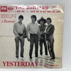 Discos de vinilo: EP THE BEATLES / HELP / YESTERDAY / I NEED YOU/YOU'VE GOT TO HIDE YOUR LOVE AWAY/DIZZY MISS DIZZY