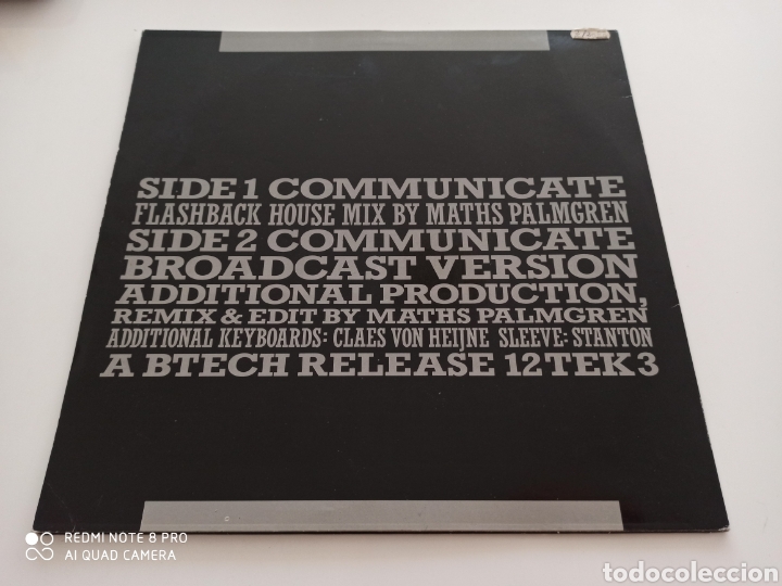 Discos de vinilo: Full House - Communicate (12&rdquo;) - Foto 2