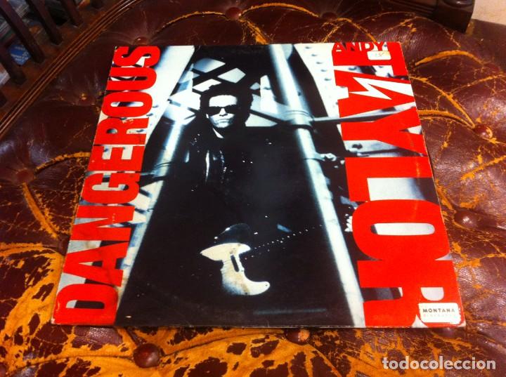 Discos de vinilo: DANGEROUS. ANDY TAYLOR. MAXI SINGLE, 1990 - Foto 1
