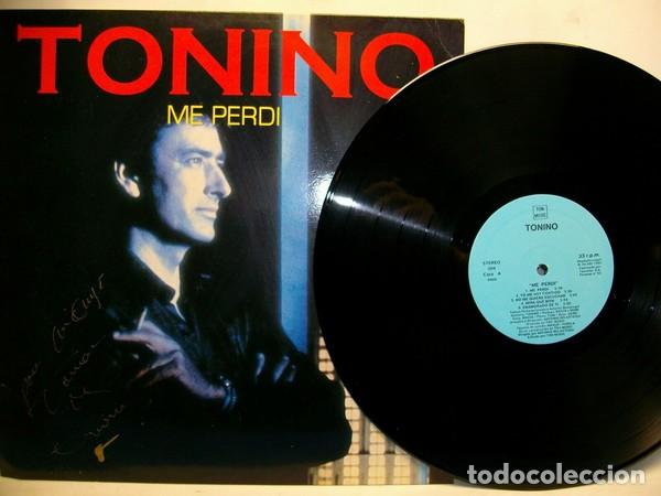 Discos de vinilo: Tonino &lrm;&ndash; Me perdi-SPAIN-LP-1992 - Foto 1